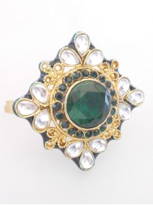 Kundan Finger Ring